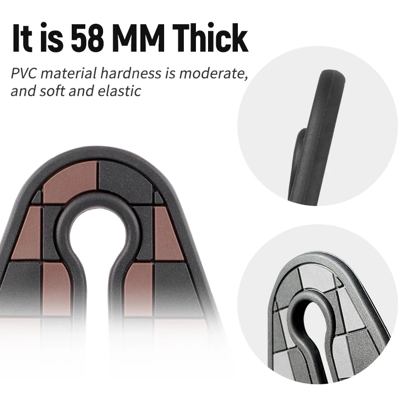 PVC Car Purse Headrest Hooks for Purses and Bags Car Seat Back Double Hook Car Seats Hooks for Headrest