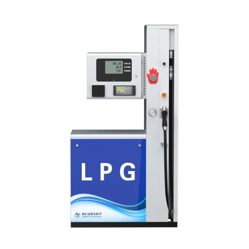Новый Тип LPG диспенсер с двойным соплом с расходомером/воздушным сепаратором/электромагнитным клапаном/дифференциалом