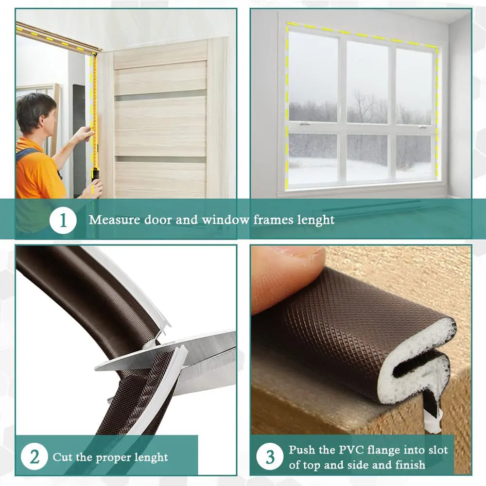 China Supplier PU Door Seal V Shape Pu Weatherstrip  Door and Window Seals With Competitive Price