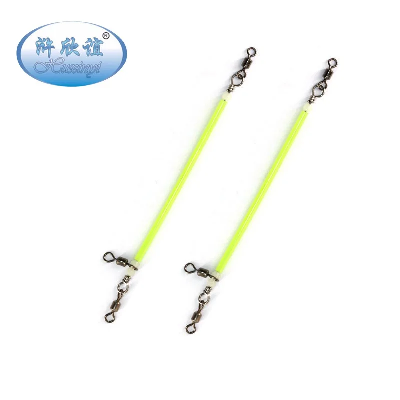 Luminous Stainless Steel Fishing Balance Rolling Swivel Rotary Sea Fishing Anti Tangle Salmon Fishing Tackle Connector