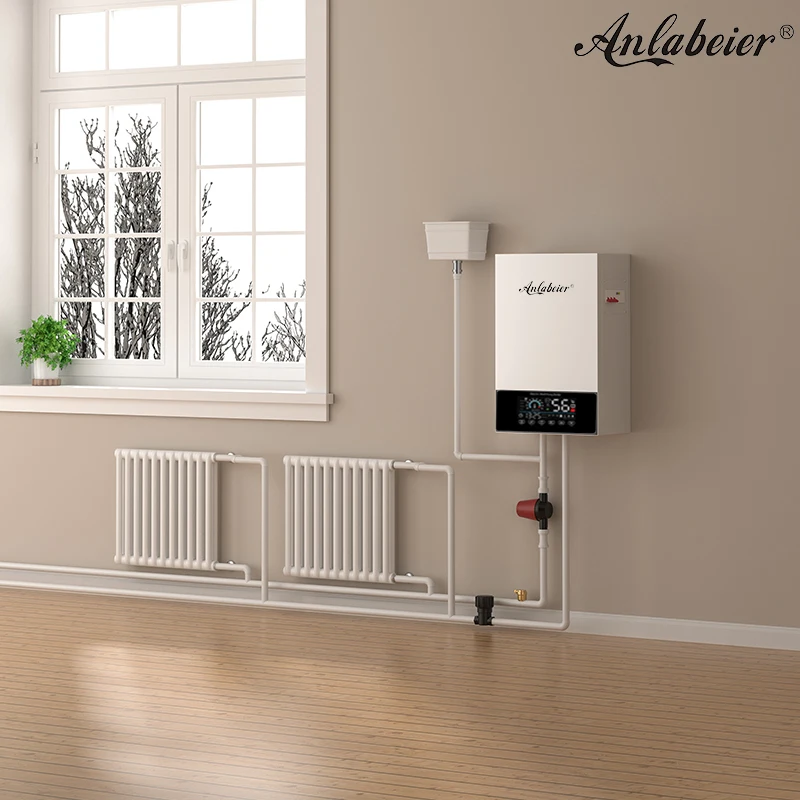 High thermal efficiency 10KW 220Volts central heating wall mounted electric heating boiler