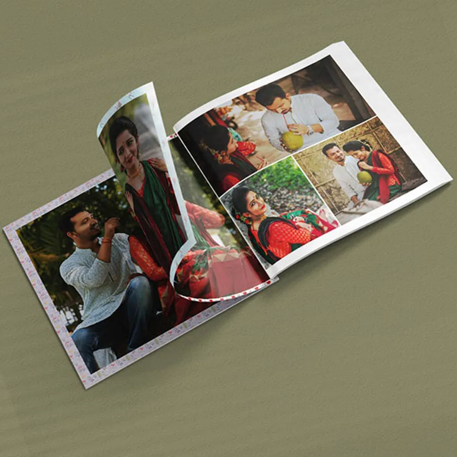 Custom Book Printing Photo Album Hardback Books Full Color Business Family Photo Book