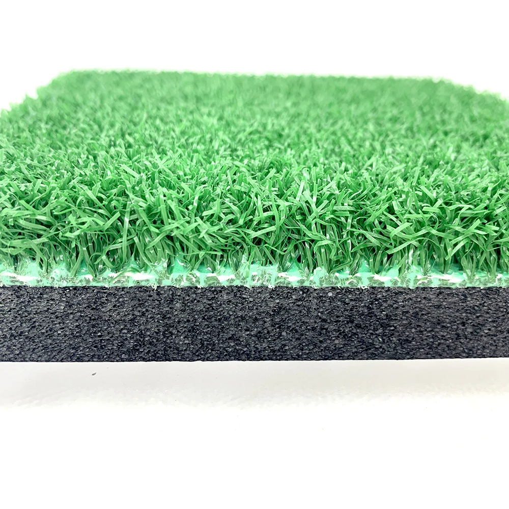 3D Golf Hitting Mat Golf Swing Mat Driving Range Golf Mat Green NBR Foam Nylon Knitting Crimp  Hockey field grass