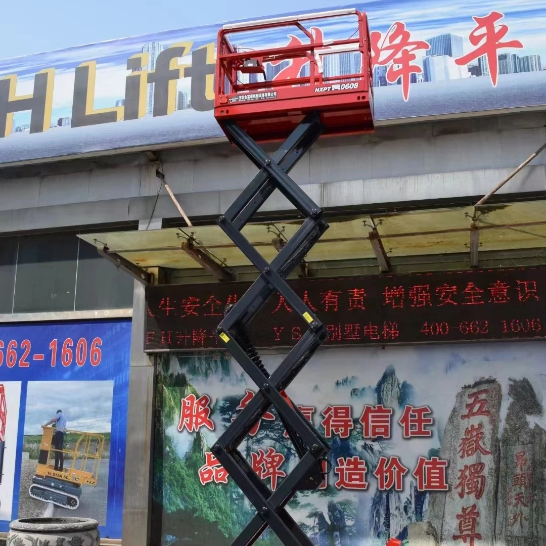 Scissor Car Lift Used For Sale OEM Factory glass cleaning lift Scissor Hydraulic lift