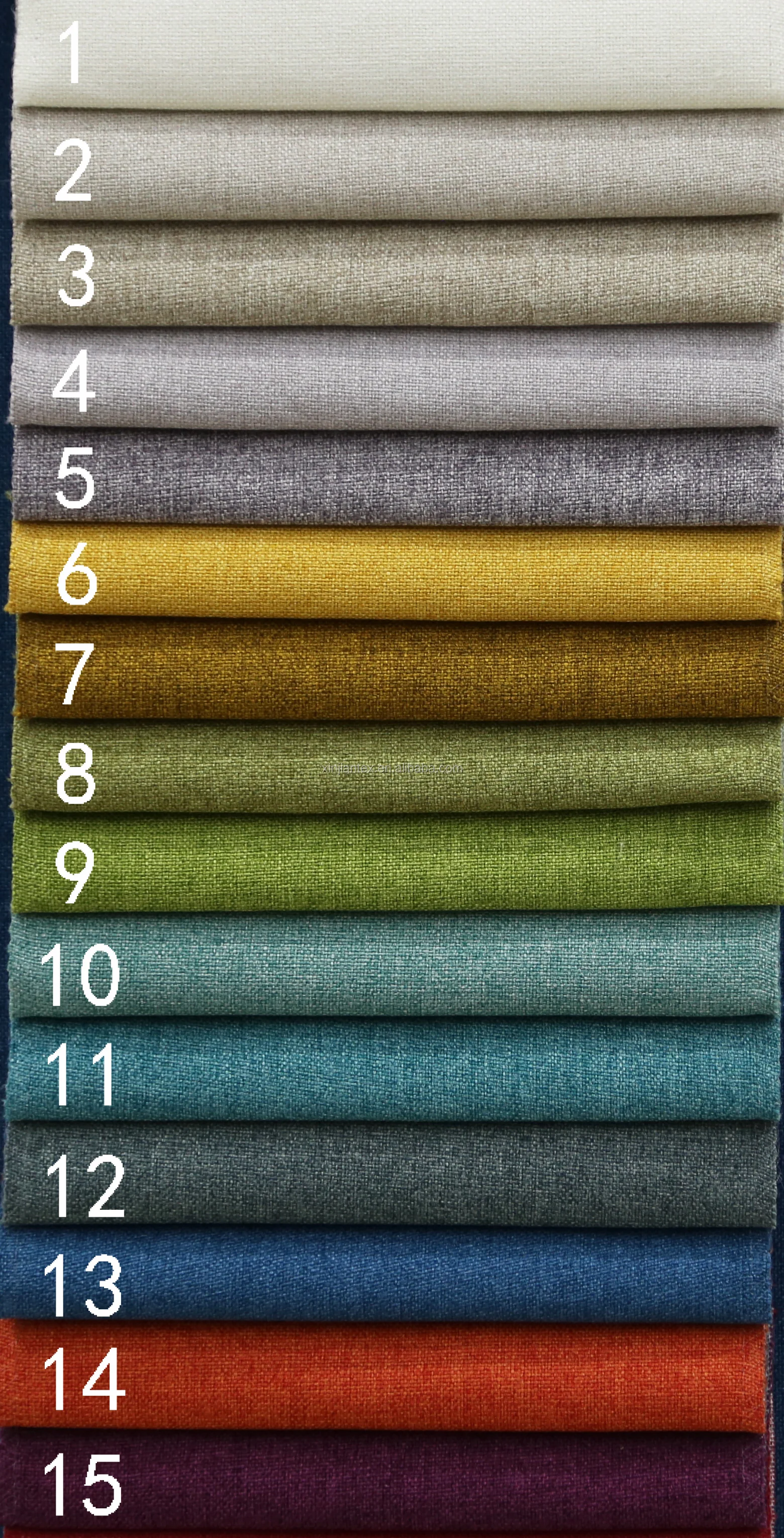 Низкий минимальный заказ, полиэфирная льняная дакроновая ткань