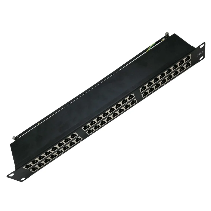  Оптовая продажа высокое качество стойка 1U FTP Cat6 48 портов