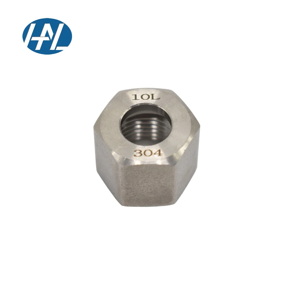 304 stainless steel ferrule fitting hexagon nuts snap ring special nut single ferrule fitting 4 6