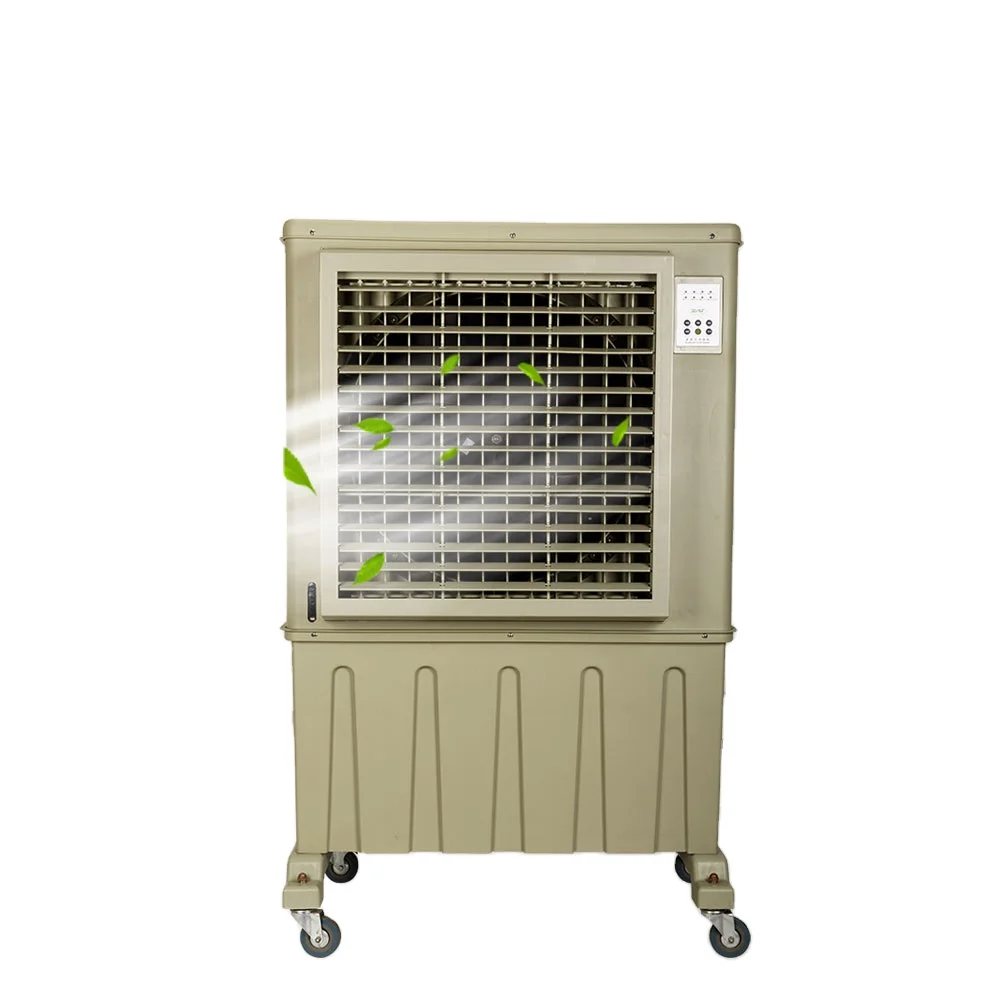 KF-60G 290W 6000m 3/ч воздушный поток Испарительный Вафельная Ткань охлаждающая подставка портативный охладитель воздуха огромный резервуар для воды большого размера воздушный охладитель