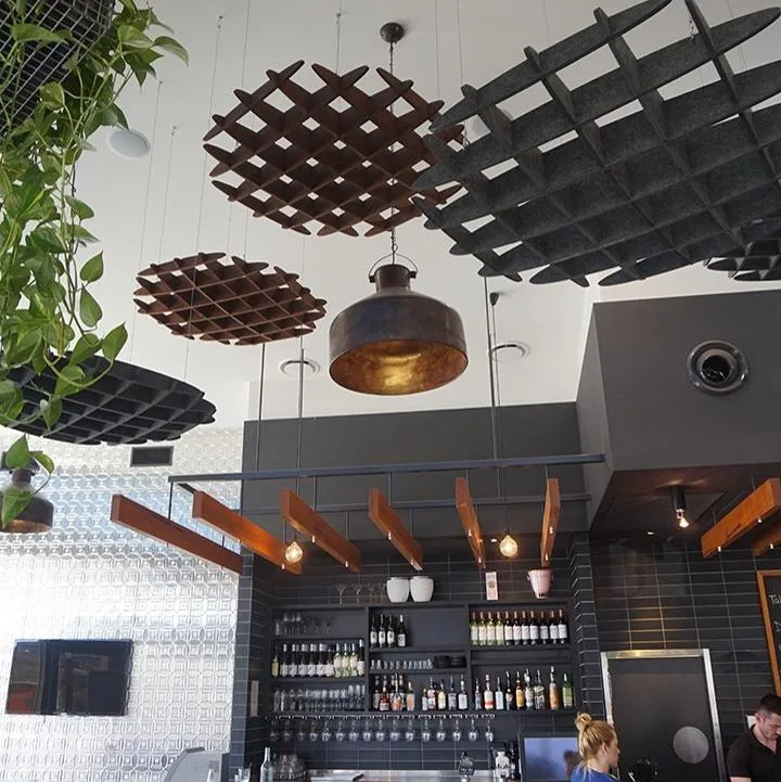 9mm/12mm Eco High Density Polyester Fiber Acoustic Panel PET Felt Sound Absorbing Ceiling Acoustic Panels