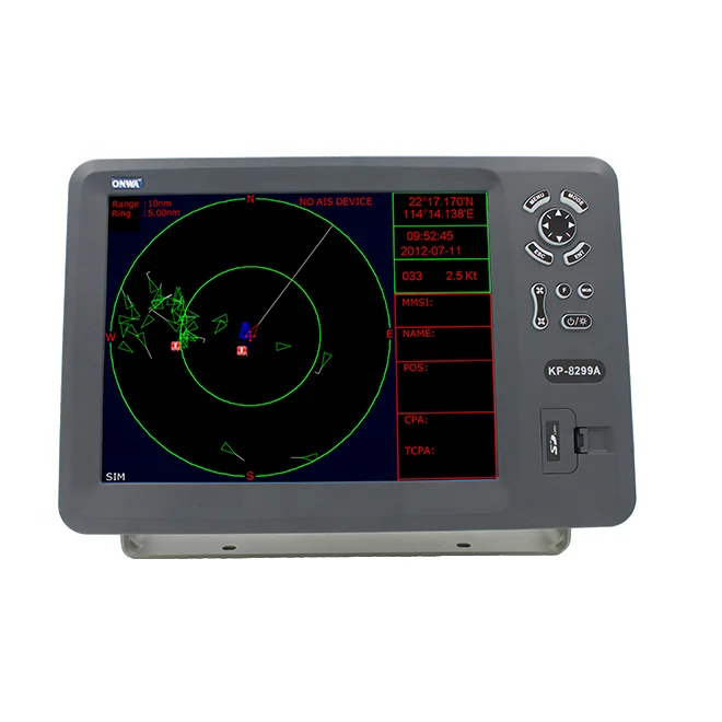 ONWA KP-8299A морские GPS плоттер с класса B + АИС/KP-1299A навигатор Приемник