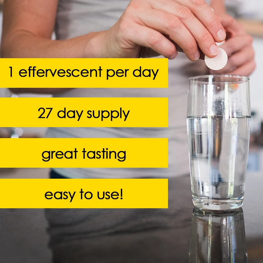 Manufacture Vitamin C 1000mg Effervescent Tablets for Enhance Immunity Healthcare Supplement