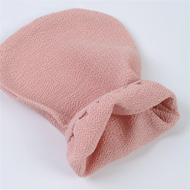 New Design Wholesale China Factory Good Price Bath Body Scrubber Natural Viscose Fiber Scrubs Bath Glove For Dead Skin Remover