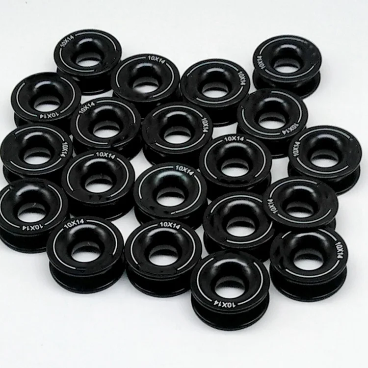 Customized cnc machining services marine low friction rings aluminum anodized for rapid prototyping ring