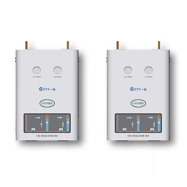 medical Gas Regulator Box medical gases controlling equipment for oxygen pipiline system