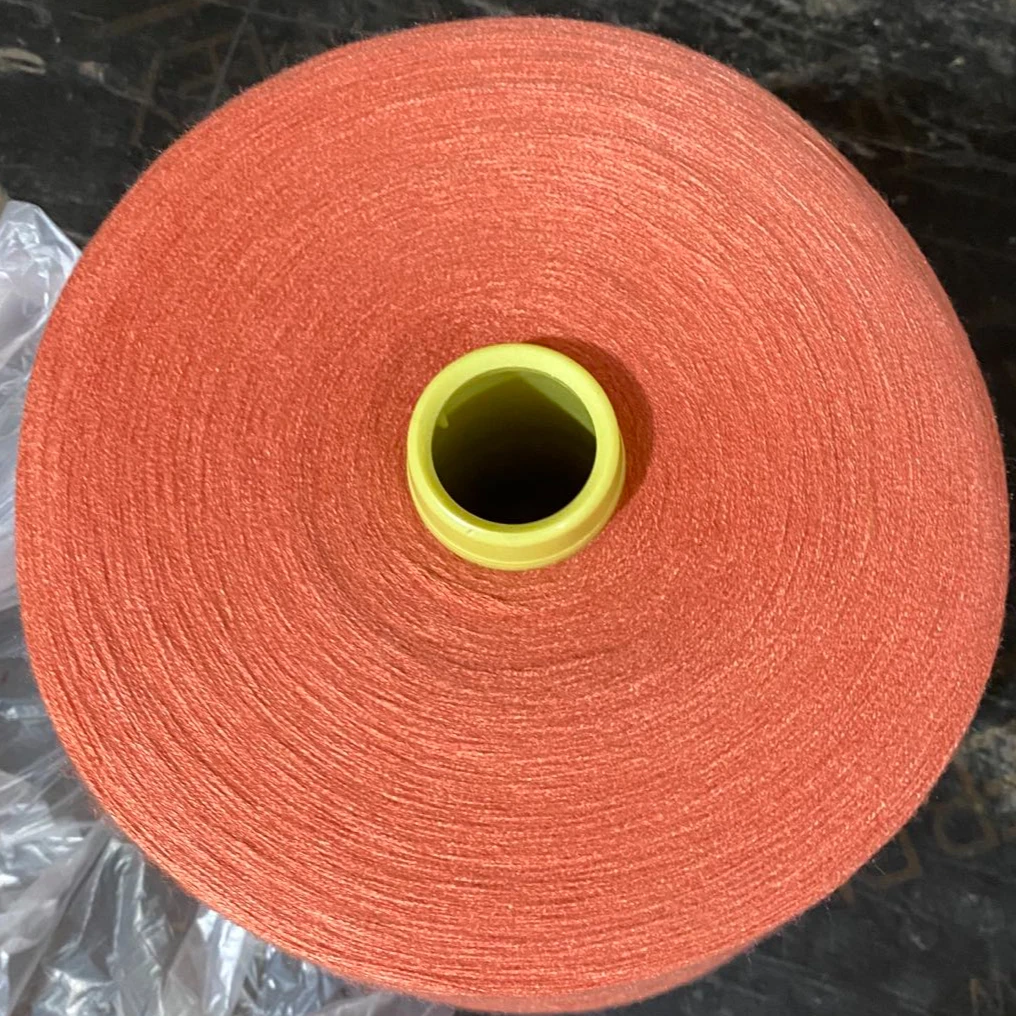 SOFT HAND FEEL CASHMERE LIKE 80%POLYESTER 20%NYLON CORE SPUN YARN DYED AND RAW WHITE HOT SALES