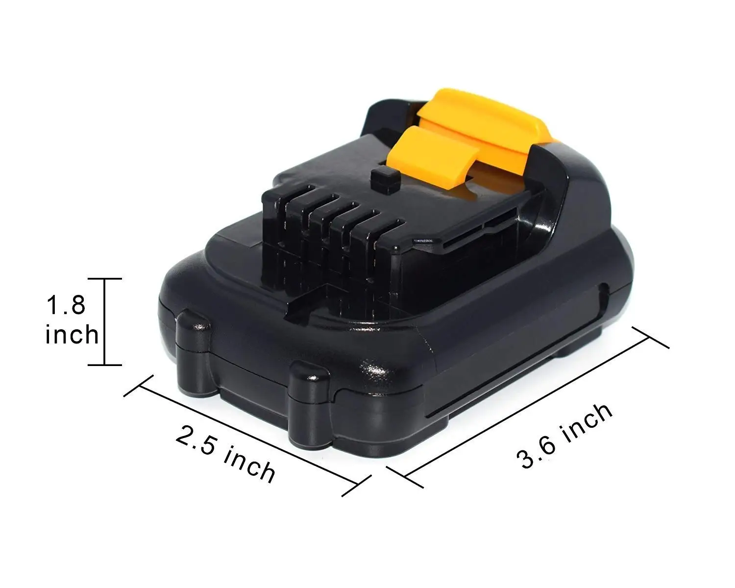 RHY Rechargeable 12V 4AH Battery compatible with dewalts DCB120 Cordless Power Tools Battery