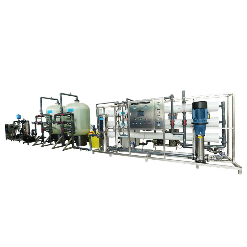 Reverse Osmosis Purified Water Filter Efficient RO EDI Water Treatment System Custom Capacity Ro Plant For Drinking Water