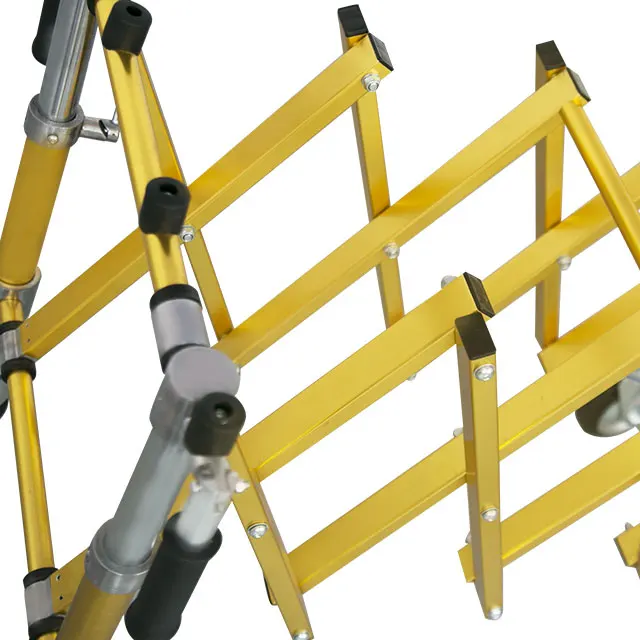 Aluminium Foldable Funeral Coffin Trolley for Body Transfer