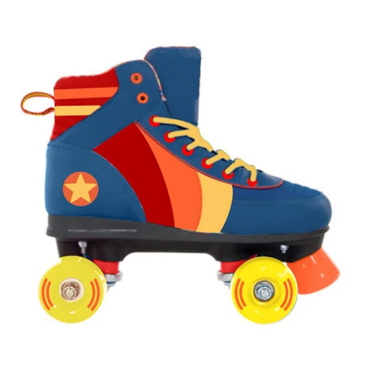 New type of professional roller skates quad, figure ice rink special rental quad roller skate