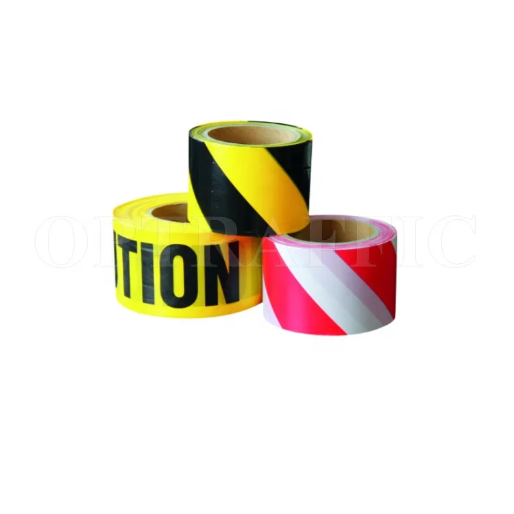 High Quality Cheap PE Warning Tape Non Adhesive Caution Barricade Safety Tape