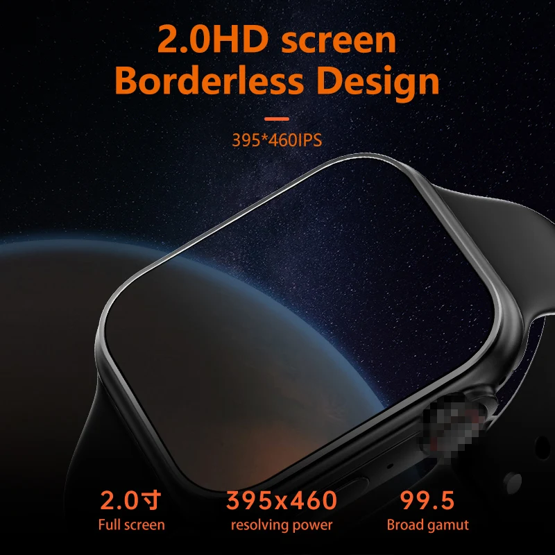 2022 Hot Selling WS8 Pro Ultra health Smartwatch Series 8 New Model 2.0 Full Screen NFC IP68 Waterproof fashion Smart Watch