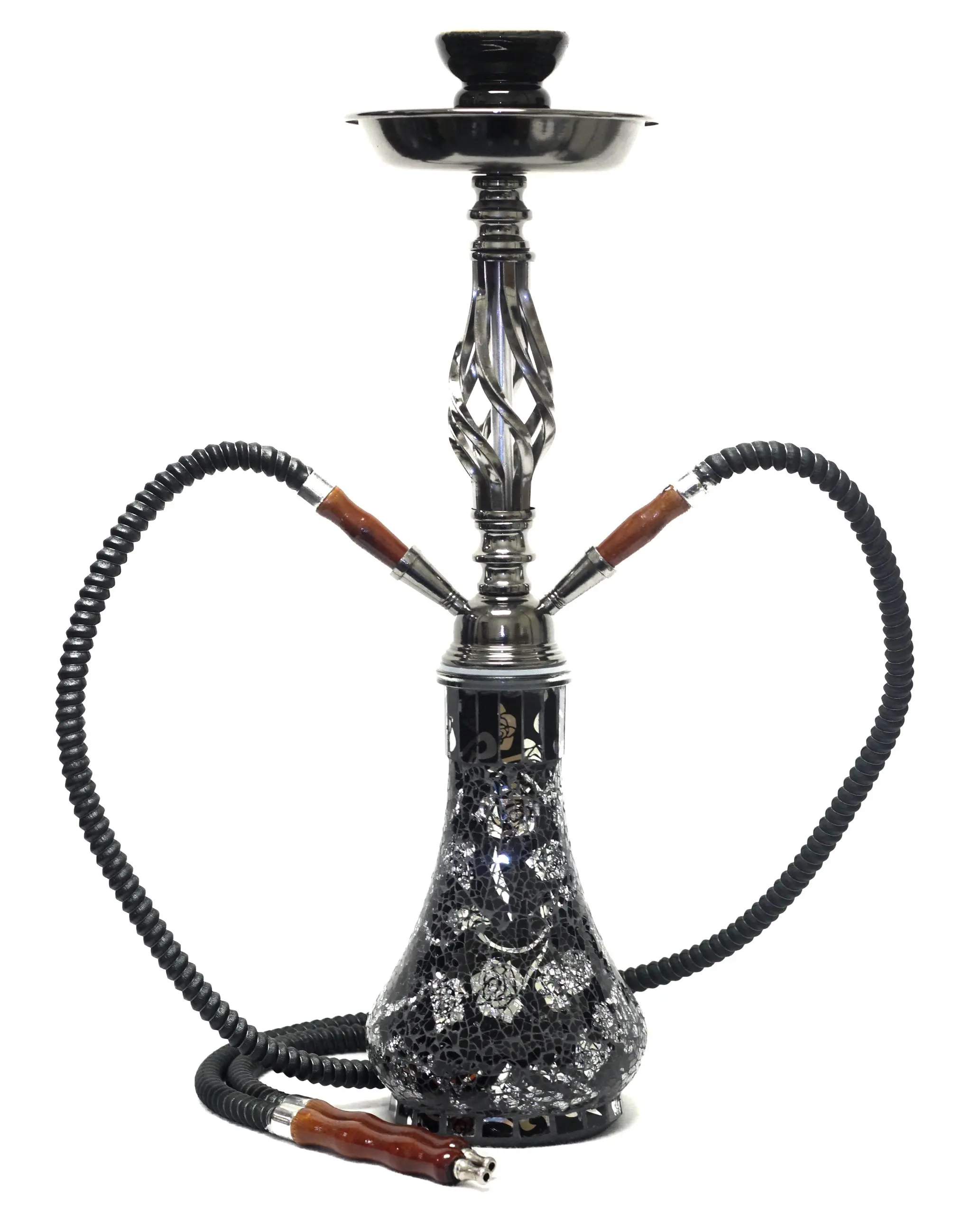 2025 hot selling latest new design wholesale price glass hookah set glass hookah shisha