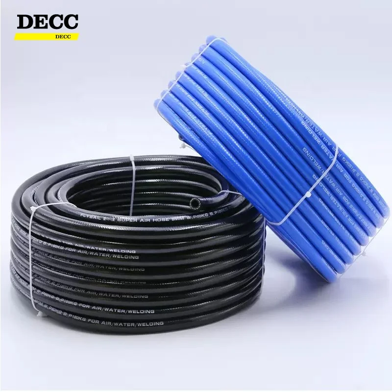 Flexible Abrasion Resistant Twin or Single Welding Hose with Fittings