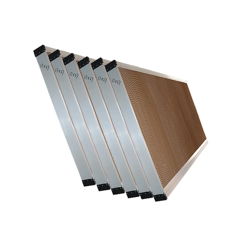 Factory selling 150mm aluminum greenhouse, poultry farm ventilation purification wet curtain