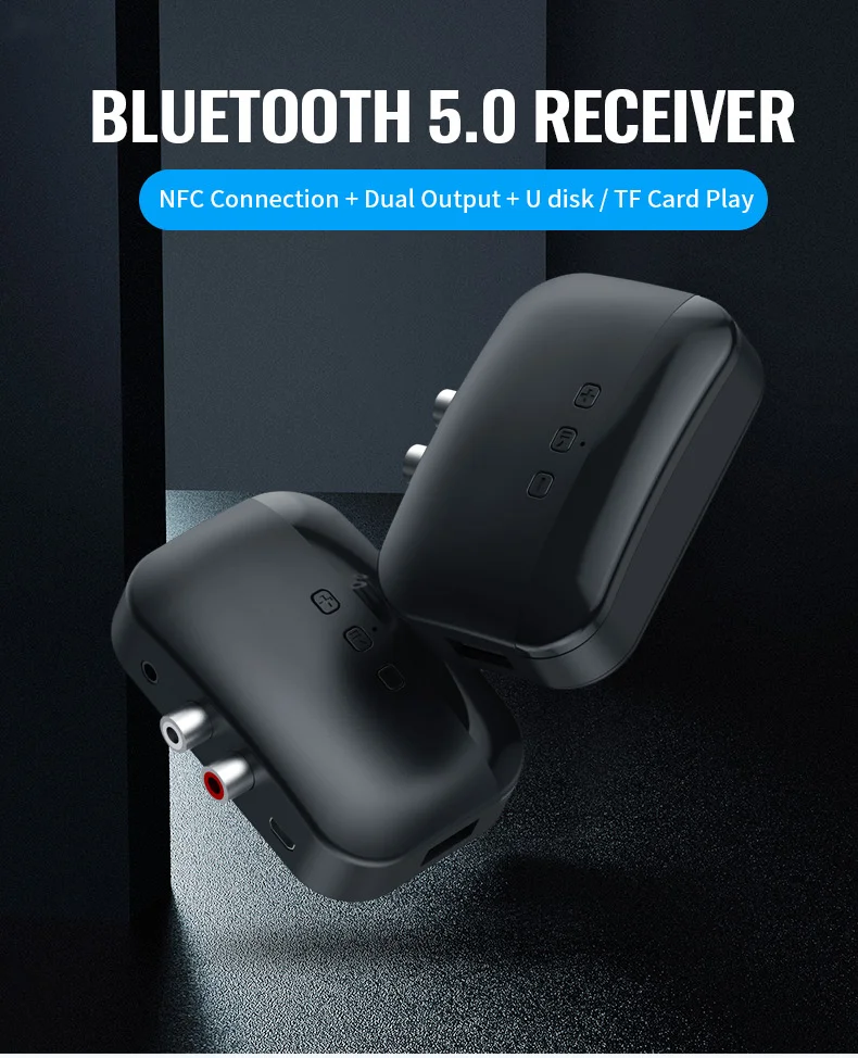 B20 Многофункциональный NFC Bluetooth аудио приемник Usb карта памяти TF Mp3 музыкальный