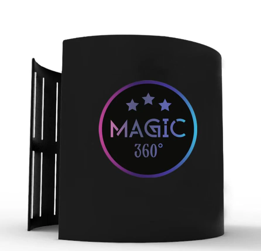 Hot Sale 360 Photo Booth Black Screen Enclosure Portable Inflatable 360 Photo Booth Background Enclosure With Led Light