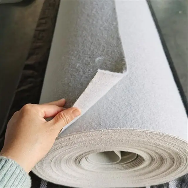 China factory Geotextile and Membrane Earthwork Product high quality 0.2-3mm composite Geomembrane for fish farm