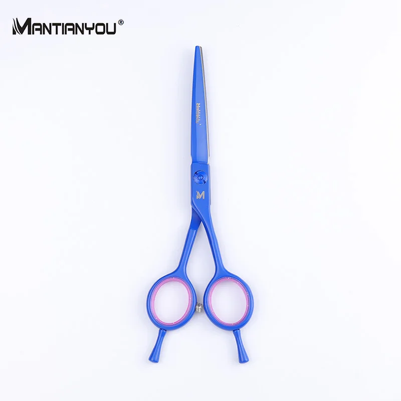 Private brand Japanese 440c stainless steel 5.5 inch hair cutting scissors barber hair shears suit
