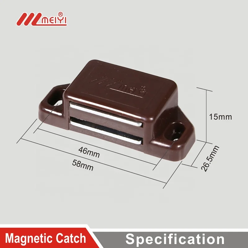 Factory supply industrial  plastic kitchen cabinet door  magnetic catches