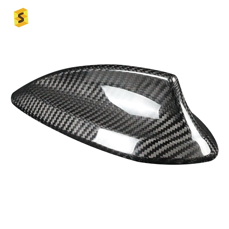 ES Antenna Cover Real Carbon Fiber Car Exterior Accessories For BMW F22 F87 M2 F30 F35 F80 M3 G20