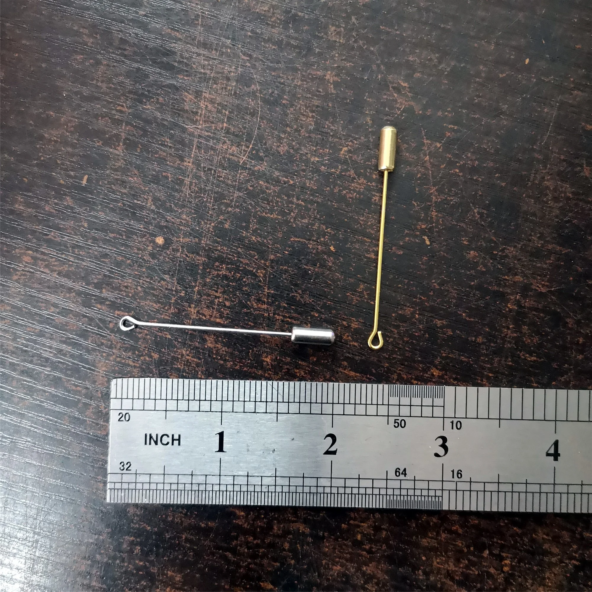 wholesale high quality 1.937 inch safety fashion metal brooch pin DIY brooch accessory