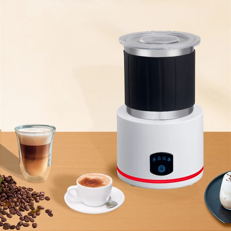 350ml Milk Warmer Milk Frother, Auto Shut-Off Milk Foam Machine for Coffee, Hot Chocolate, Cappuccino