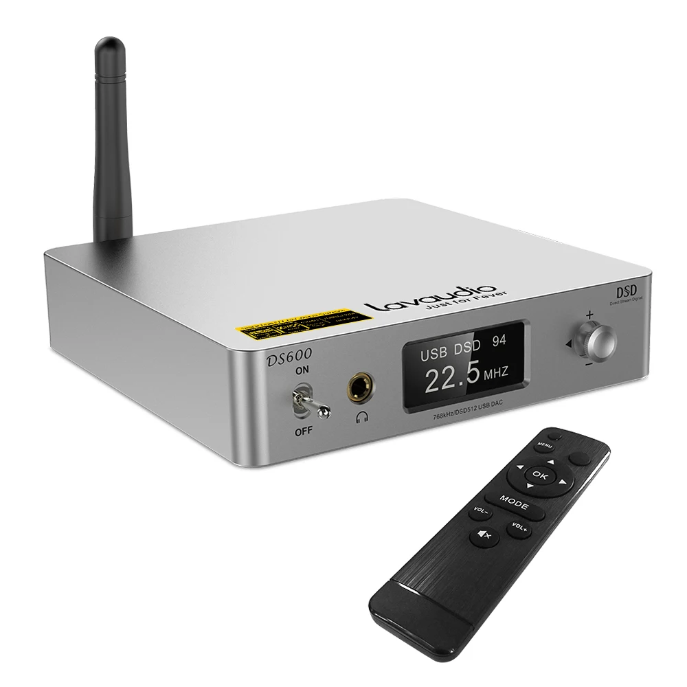 DSD512/PCM768kHz USB-DAC Bluetooth музыкальный плеер/стример/предamp-amp & усилитель мощности