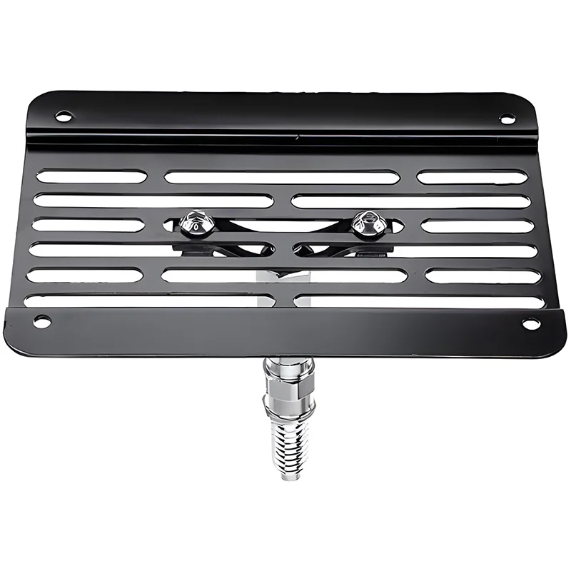 Car Front Bumper Tow Hook License Plate replacement Bracket Mount License Plate Frame