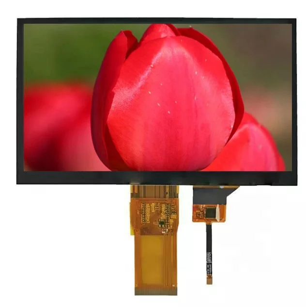 E ink дисплей 7 дюймов интерфейс LVDS 1024*600 точек прозрачный экран светодиодный Белый подсветка 280 нит яркость tft ЖК-модуль старый