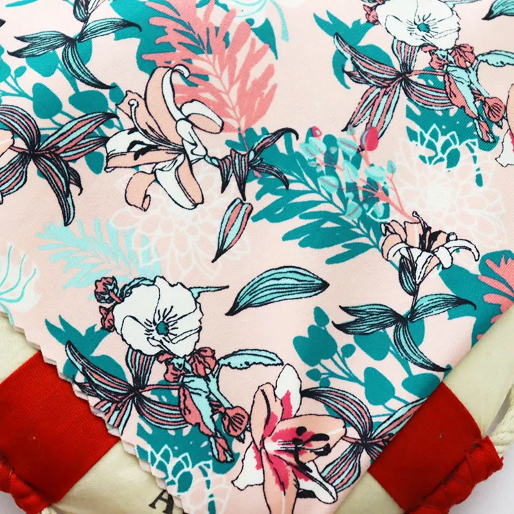 Wholesale 152cm*200gsm knitted digital printed flower pattern for dress