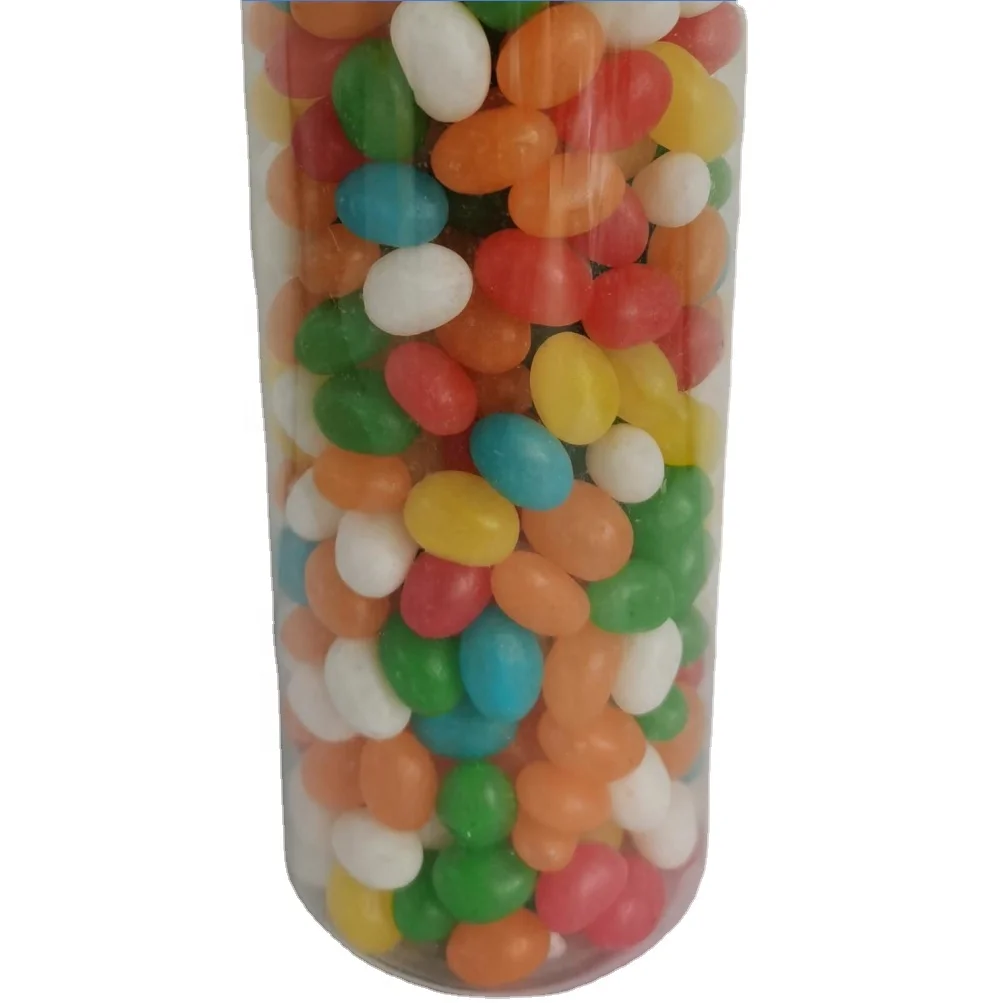 Anbu Original Manufacturing Halal Multi Fruit Vitamin C Soft Jelly Bean Colorful Fruity Hemp Jelly Beans Bulk Jelly Fruit Candy sweet candy