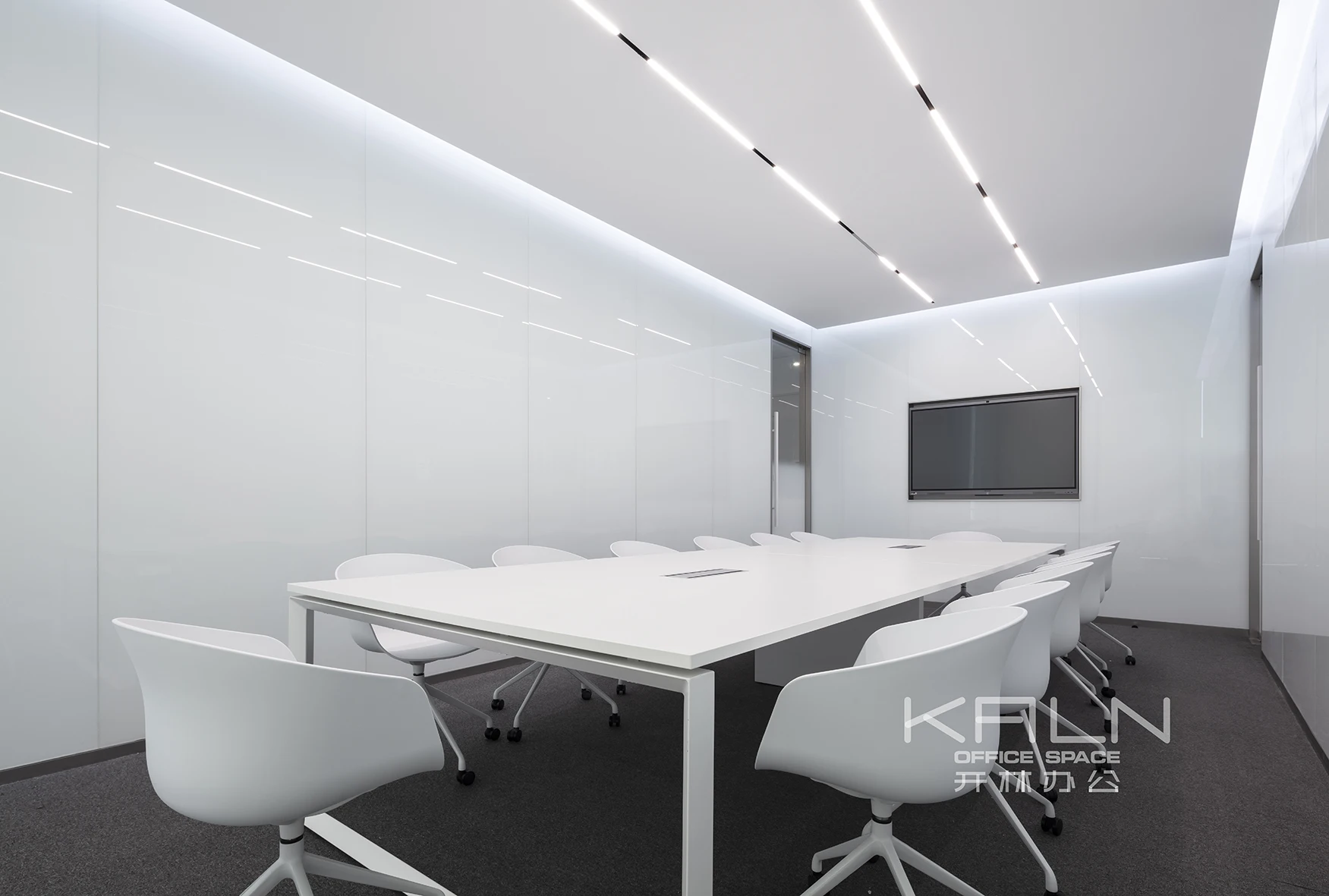 Conference room table and chairs sets high quality office furniture office assembly table large size commercial meeting desk