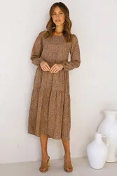 Модное женское платье большого размера для выпускного вечера, клуба, Повседневное платье с длинным рукавом