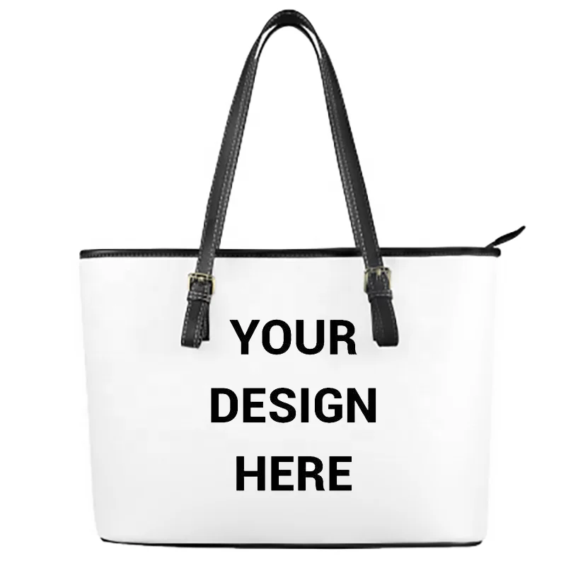 2023 New Arrival Sac a Main 1 Piece Print Logo Text Photo Pattern Sublimation Custom Handbag For Women