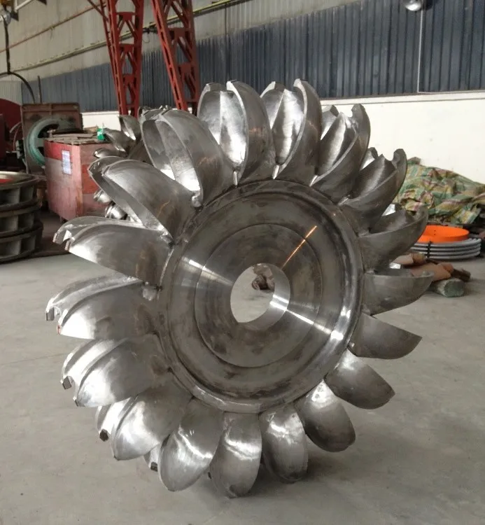 hydro turbine 400kw 800kw water turbine pelton wheel