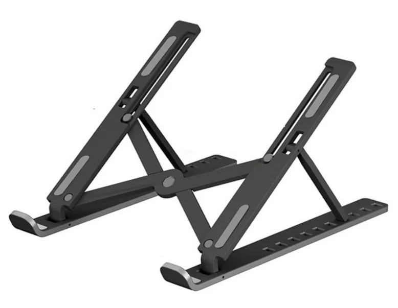 
Cheapest Less than 1 Dollar Portable Plastic Foldable Laptop Stand Adjustable Height Folding Laptop Holder Stand 