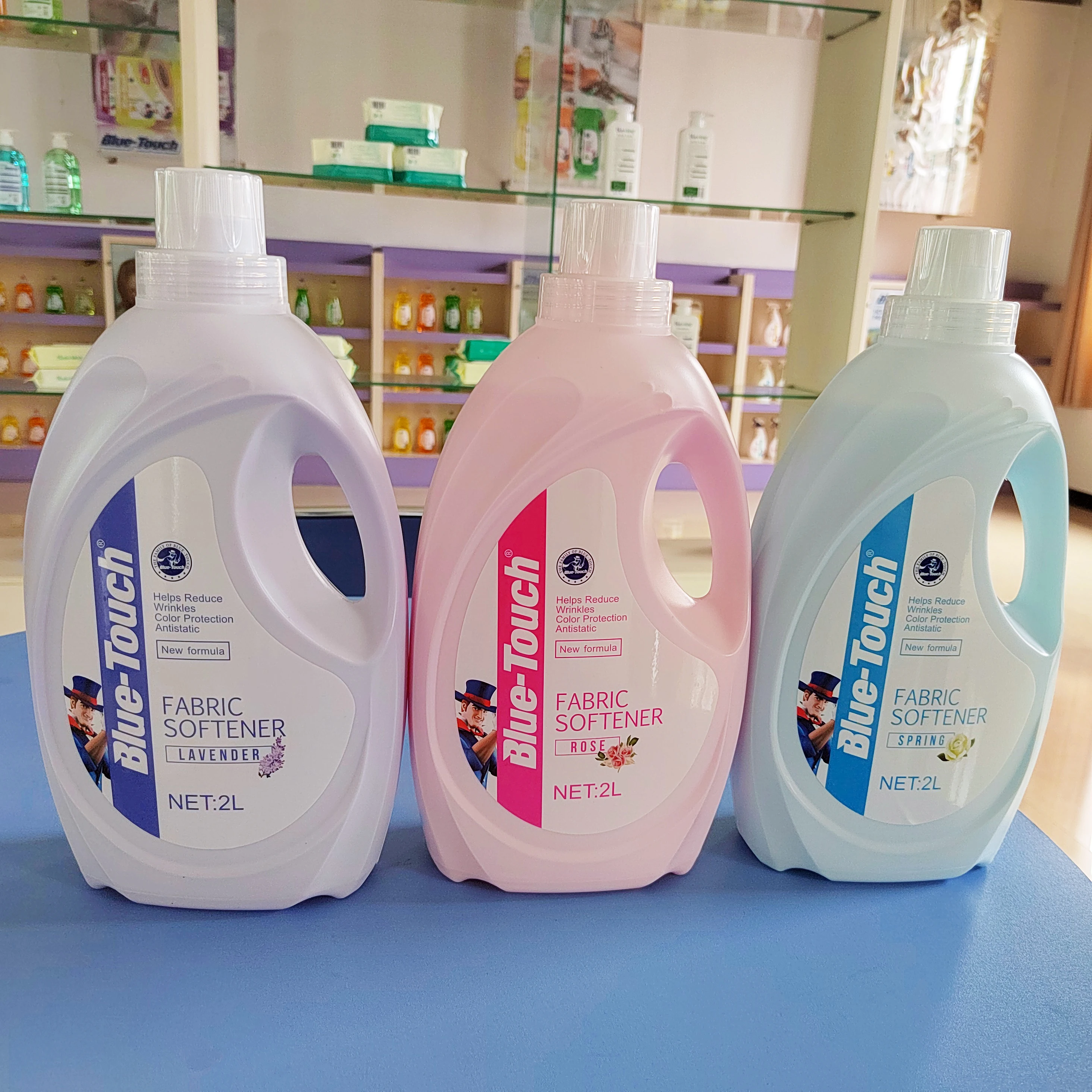 Liquid Detergent Fabric Softener Liquid Soap Detergent Box Packaging 2 Liters