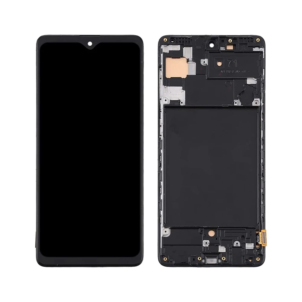 Замена для Samsung Galaxy A71 A715 A715F SM-A715F/DS сенсорный экран полный комплект аналого-цифрового преобразователя ЖК-дисплей в сборе с