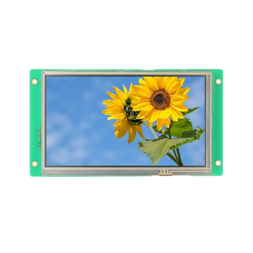 TDO 7,0 дюймовый 1024*600 IPS HMI экран UART серийный TFT ЖК-дисплей модуль для Arduino/STM/ESP с интерфейсом RS232/RS485/TTL