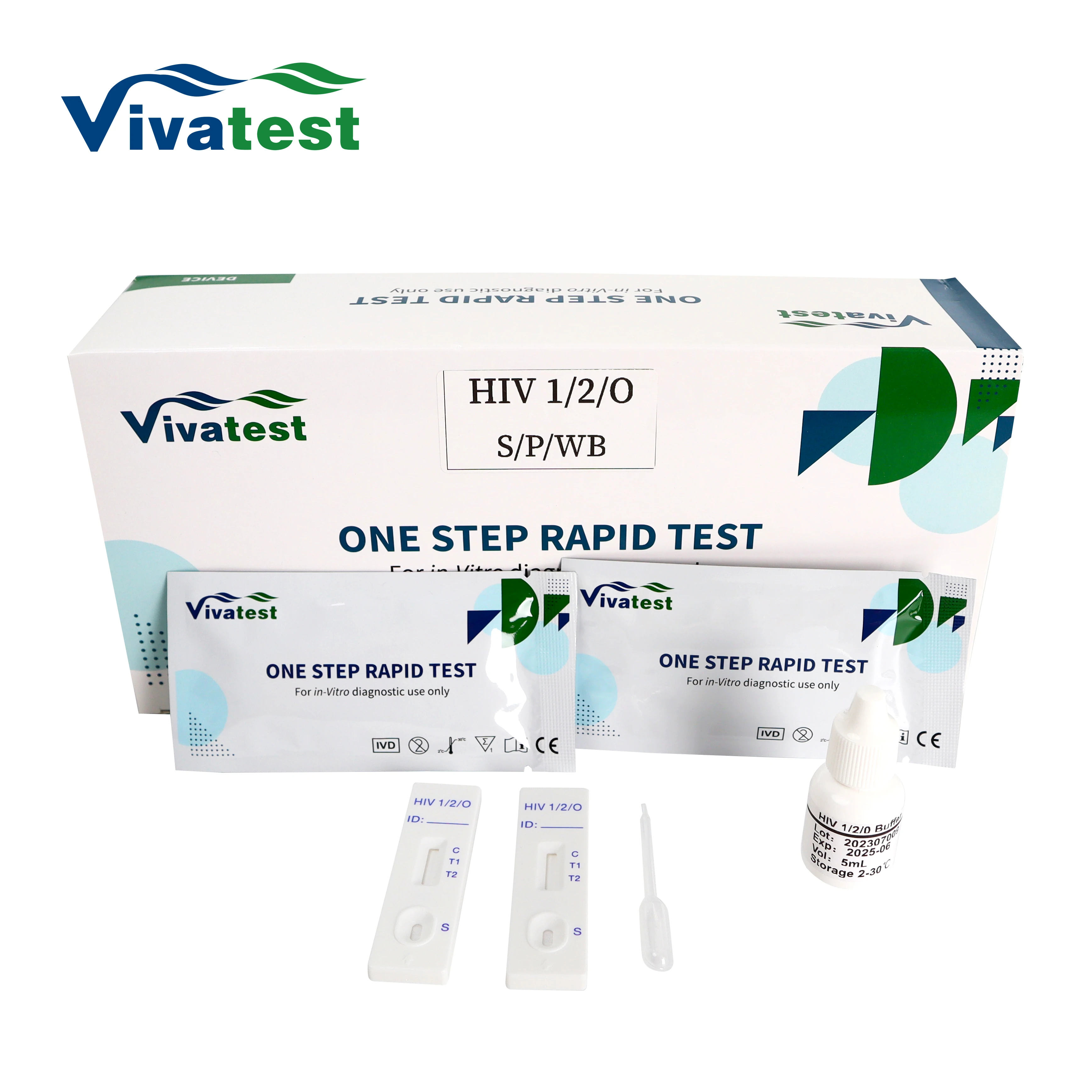 HIV Test Kit Saliva Rapid Diagnostic Cassette Human Immunodeficiency Virus Test Kit